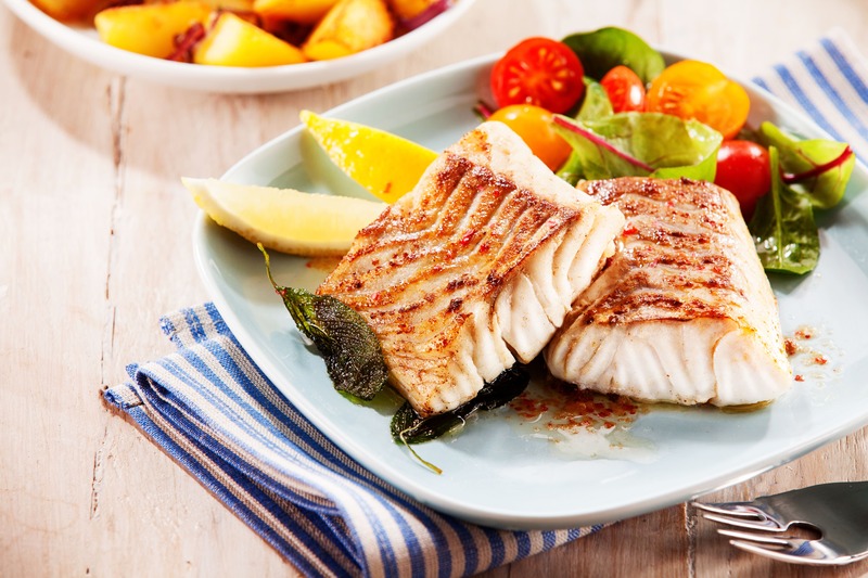 filetti merluzzo con verdure