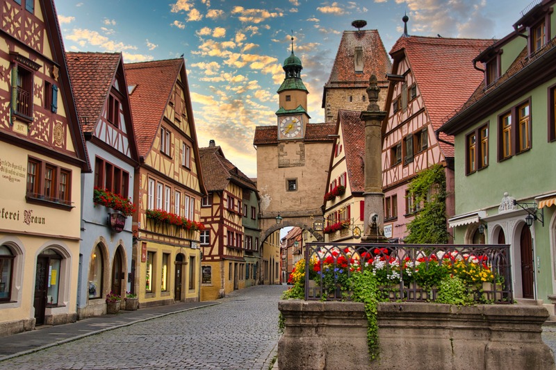 Rothenburg ob der Tauber Plönlein