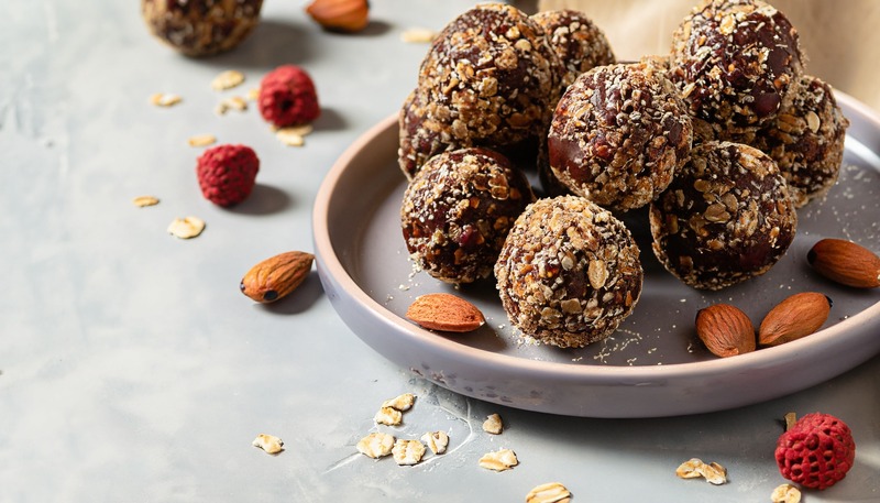 Energy Balls in ciotola